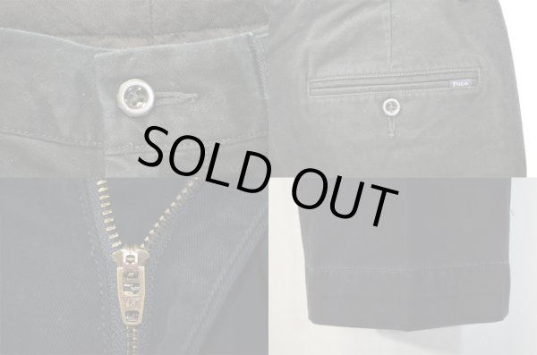 画像4: USA企画 Polo Ralph Lauren Chino Trouthers SLIM FIT "BLACK" (4)