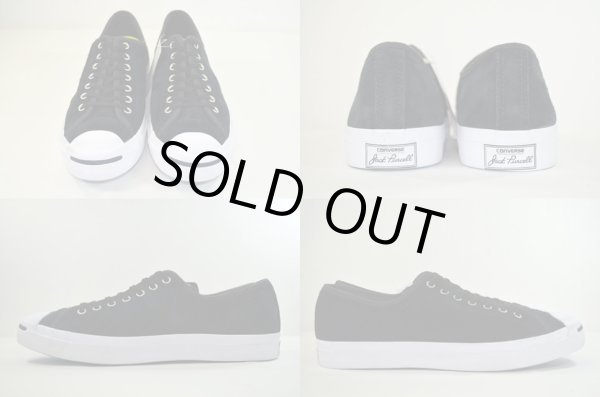 画像3: 日本未発売 Converse JACK PURCELL SUEDE "BLACK" (3)