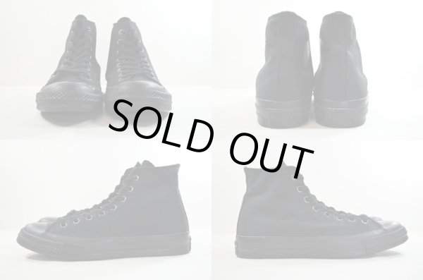 画像3: 日本未発売 Converse CT70 Hi Chuck Taylor "ALL BLACK" (3)