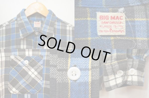 画像3: 60's BIGMAC ヘビーネルシャツ (3)