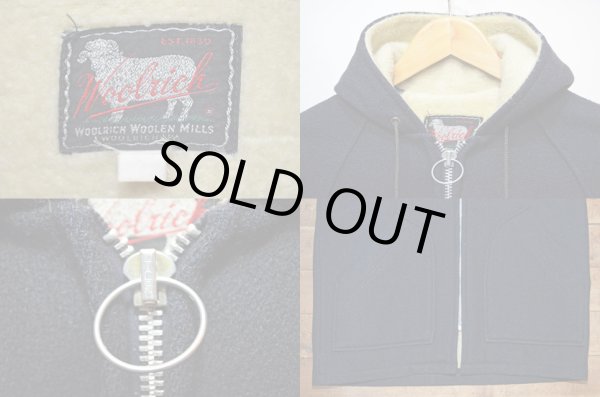 画像3: 60's Woolrich フード付き ウールジャケット (3)