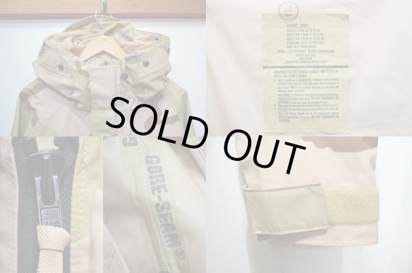 画像3: 00's US ARMY ECWCS 3C デザートカモ柄 GORE-TEX PARKA "DEADSTOCK" (3)