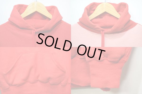 画像3: 60's unknown スウェットパーカー “裏サーマル” (3)