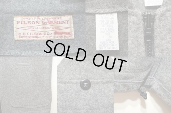 画像3: 90's FILSON ウールベスト “DEADSTOCK” (3)