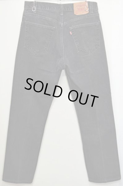 画像2: 90's Levi's 505 ブラックデニムパンツ “USA製” (2)