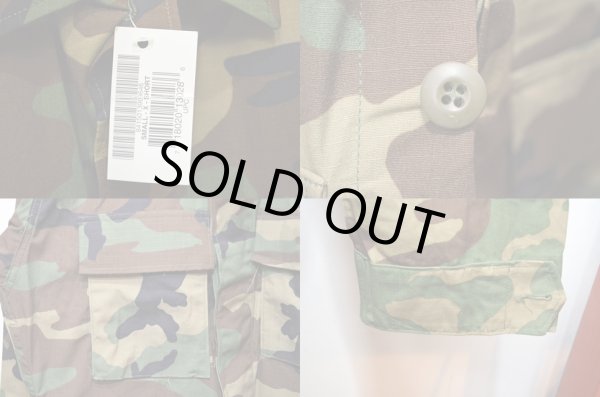 画像4: 99's US.ARMY ウッドランドカモ柄 BDUジャケット “DEADSTOCK” (4)