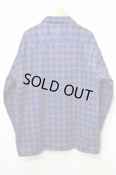 画像2: 70's SPORTS WEAR プリントネルシャツ "DEADSTOCK" (2)