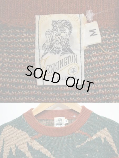 画像3: 70's Kennington ミッキー柄ニット (3)