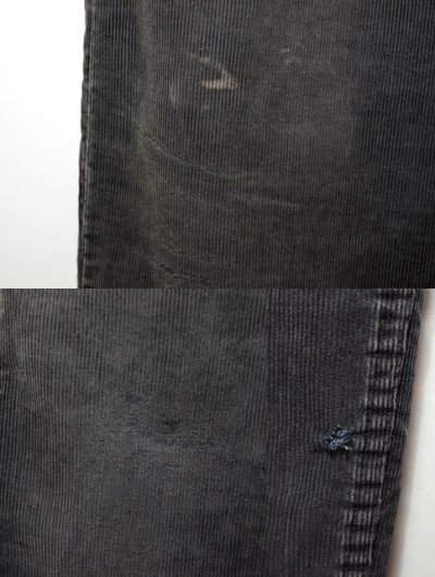 画像1: 80's Levi's 519-1558 コーデュロイパンツ "BLACK"  ASIS