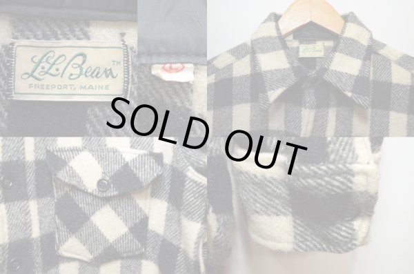 画像3: 70's L.L.BEAN ウールシャツ "筆記体タグ" (3)