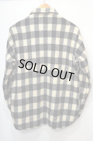 画像2: 70's L.L.BEAN ウールシャツ "筆記体タグ" (2)