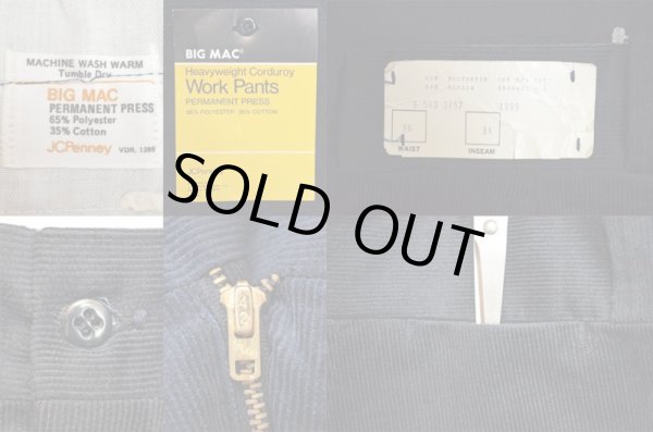 画像4: 70's BIGMAC コーデュロイパンツ “DEADSTOCK” (4)