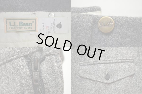 画像5: 80's L.L.Bean ウールパンツ “DEADSTOCK” (5)