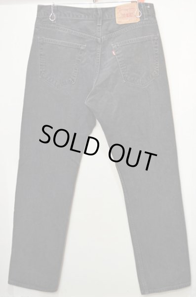 画像2: 90's Levi's 505 ブラックデニムパンツ “USA製” (2)