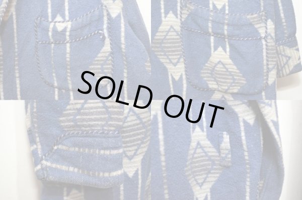 画像5: 40's Beacon ネイティブ柄ガウン (5)