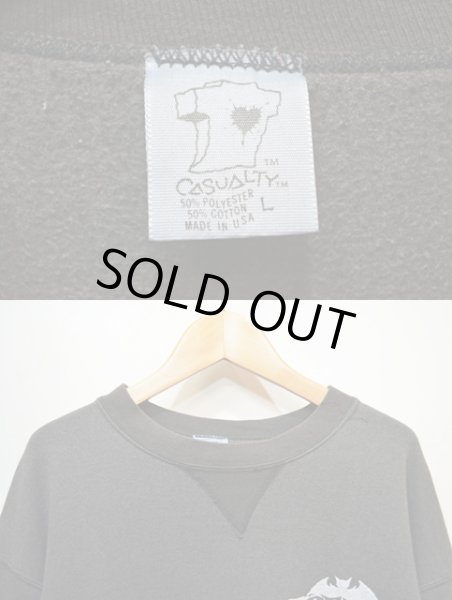 画像3: 80's ZORLAC スウェットシャツ "PUSHEAD" (3)