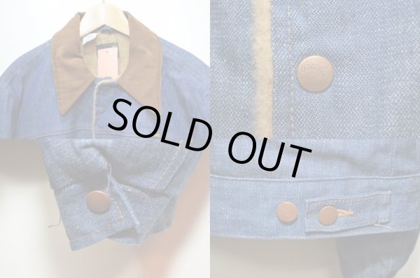 画像4: 70's Wrangler 222MJL デニムボアジャケット “DEADSTOCK” (4)