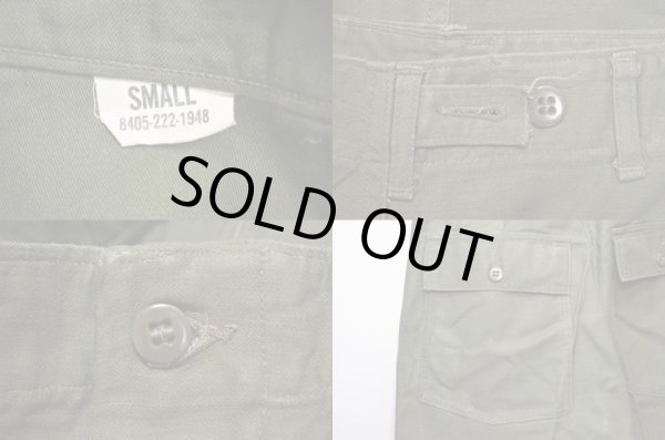 画像3: 60's US ARMY コットンサテンベイカーパンツ (3)