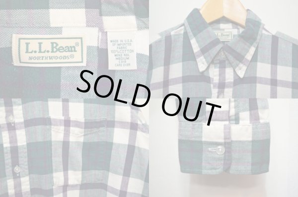画像3: 80's L.L.BEAN ボタンダウンシャツ "NORTHWOODS" (3)