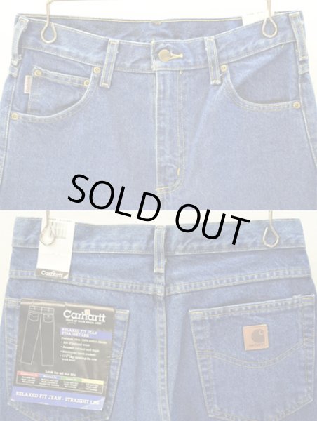 画像6: 日本未発売 Carhartt 5ポケットデニムパンツ 31×28 “Relaxed Fit” (6)