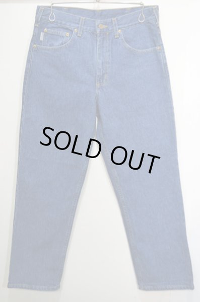 画像2: 日本未発売 Carhartt 5ポケットデニムパンツ 32×28 “Relaxed Fit” (2)