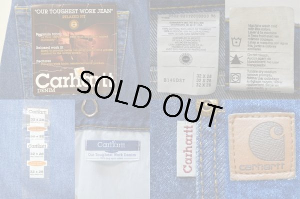 画像4: 日本未発売 Carhartt 5ポケットデニムパンツ 32×28 “Relaxed Fit” (4)