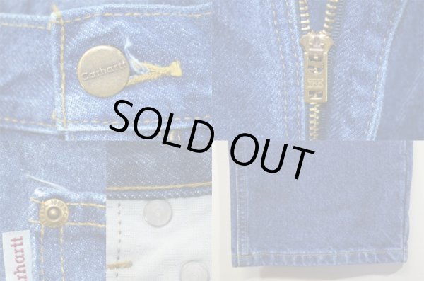 画像5: 日本未発売 Carhartt 5ポケットデニムパンツ 31×28 “Relaxed Fit” (5)