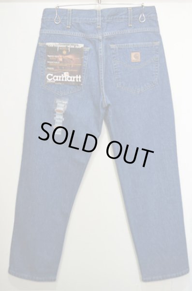 画像3: 日本未発売 Carhartt 5ポケットデニムパンツ 32×28 “Relaxed Fit” (3)