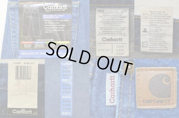 画像4: 日本未発売 Carhartt 5ポケットデニムパンツ 31×28 “Relaxed Fit” (4)