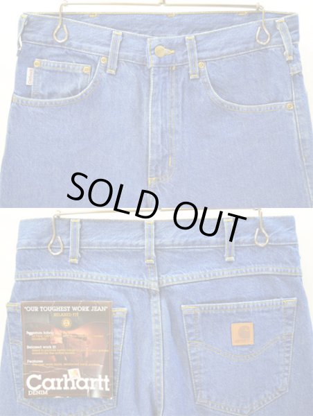 画像6: 日本未発売 Carhartt 5ポケットデニムパンツ 32×28 “Relaxed Fit” (6)