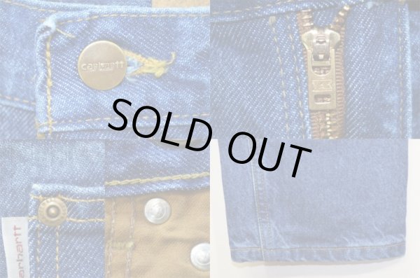 画像5: 日本未発売 Carhartt 5ポケットデニムパンツ 31×30 “Relaxed Fit” (5)