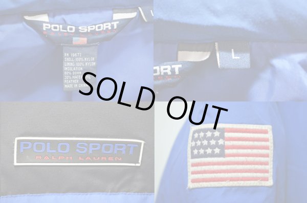 画像3: 90's POLO SPORT ダウンジャケット (3)