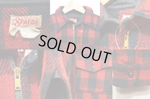 画像3: 40's THE SPAIDE SHIRT チンスト付きウールシャツ (3)