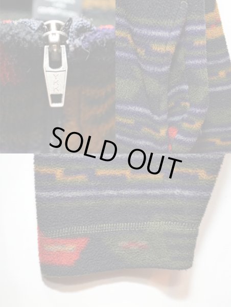 画像4: 90's Patagonia 総柄フリースジャケット (4)