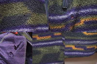 画像1: 90's Patagonia 総柄フリースジャケット