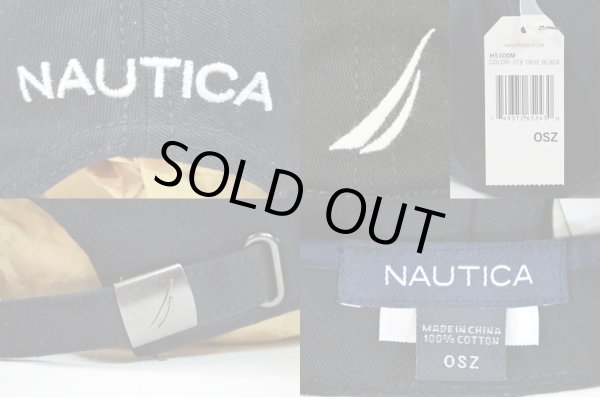 画像3: 新品 NAUTICA DADHAT CAP "BLACK" (3)