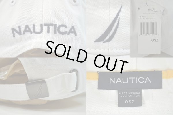 画像3: 新品 NAUTICA DADHAT CAP "WHITE" (3)