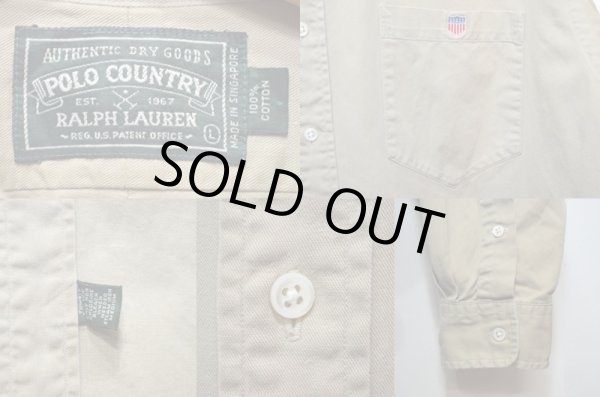 画像3: 90's POLO COUNTRY コットンシャツ (3)