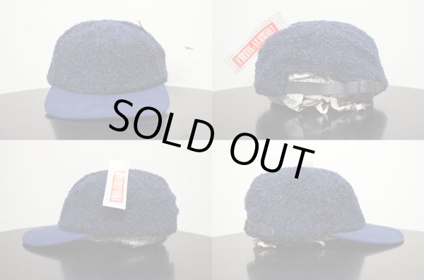 画像3: 90's American Needle 無地フリースキャップ “NAVY / DEADSTOCK” (3)