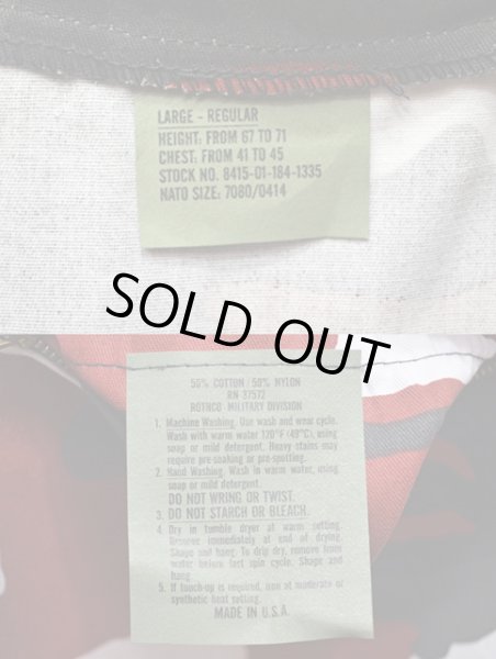 画像3: 90's ROTHCO アノラックパーカー “RED / DEADSTOCK” (3)