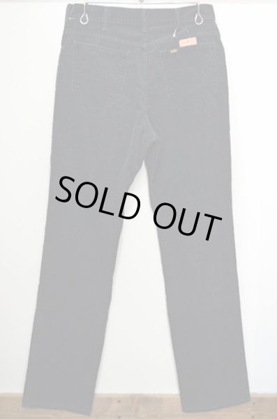 画像2: 80's Lee 200-2801 コーデュロイパンツ “BLACK” (2)