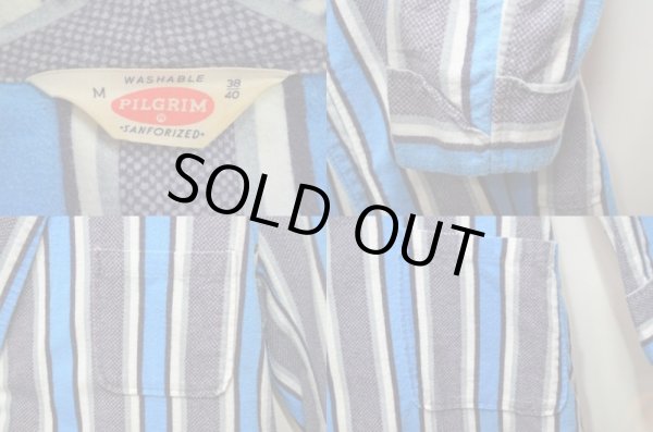 画像3: 60's PILGRIM プリントネルガウン (3)