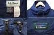 画像3: 90's L.L.BEAN シンサレート入りアノラックパーカー “単色NAVY” (3)