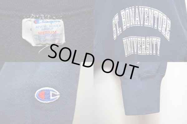 画像3: 80's Champion リバースウィーブ スウェット “ST.BONAVENTURE UNIVERSITY” (3)