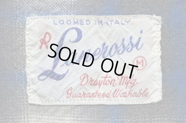 画像3: 60's Lanerossi ウールシャツ "オンブレチェック" (3)