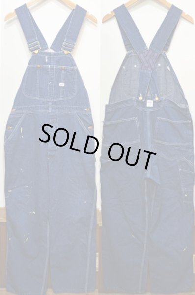 画像2: 60-70's Lee デニムオーバーオール “ローバックスタイル” (2)