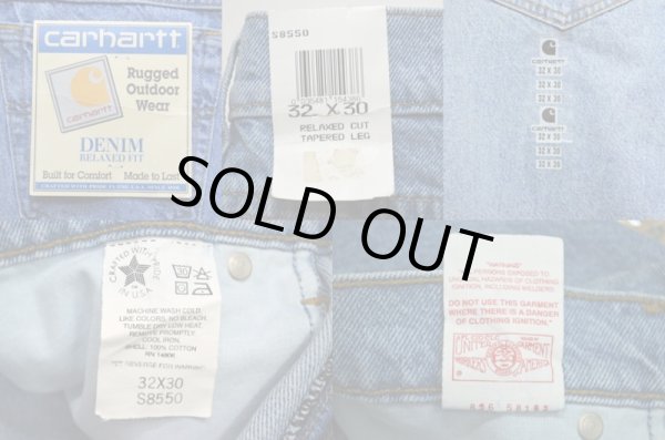 画像4: 90's Carhartt USA製 デニムパンツ “DEADSTOCK” (4)