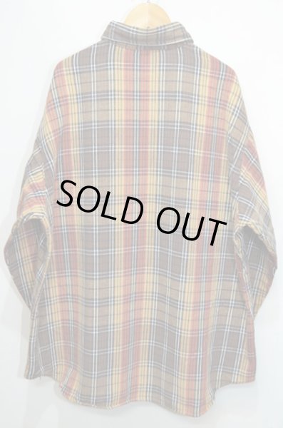 画像2: 80's BIGMAC ヘビーネルシャツ “ブラウンベース” (2)