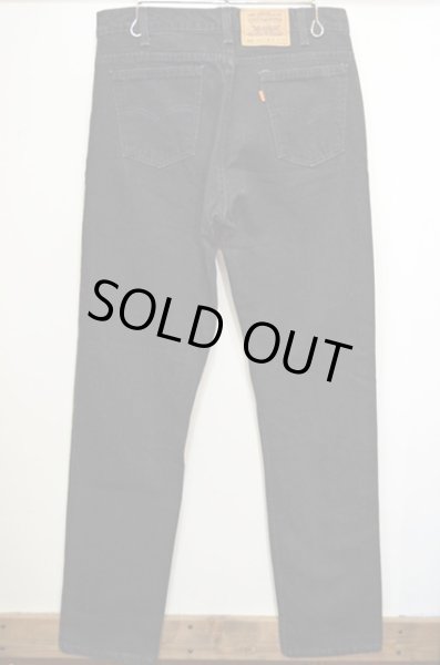 画像2: 90's Levi's 505 ブラックデニムパンツ “USA製” (2)