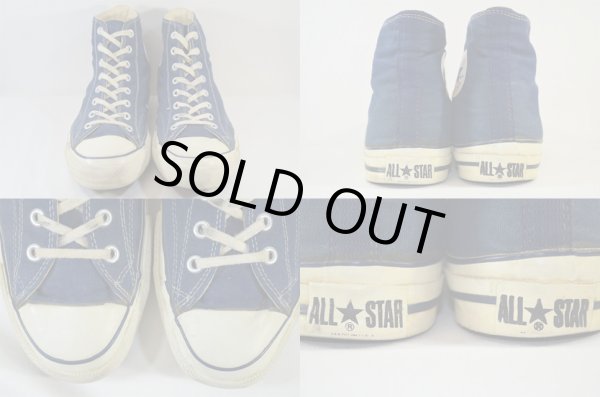 画像3: 80's CONVERSE ALLSTAR HI “NAVY” (3)